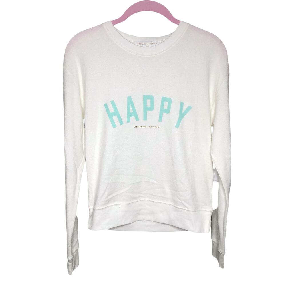 Spiritual Gangster Happy Crew Neck Savasana Size Small
